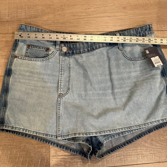 Universal Thread High-Rise Shorts With Button Closure & Pockets Size 17 NEW - Picture 3 of 9